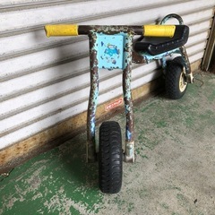 子供用　二輪車　昭和レトロ　アンティークの画像