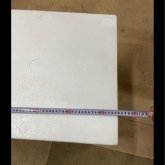 発泡スチロール　クーラーボックス　トロ箱
の画像