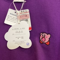 新品　星のカービィ　レディースTシャツ　Lサイズの画像
