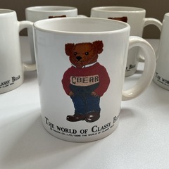 THE WORLD OF CLASSY BEAR   マグカップ５個×2箱　10個の画像