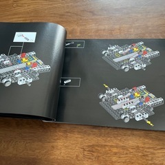 LEGOスペースシャトル説明書の画像