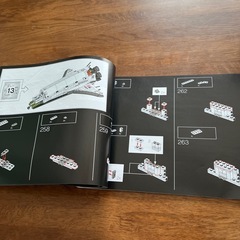 LEGOスペースシャトル説明書の画像