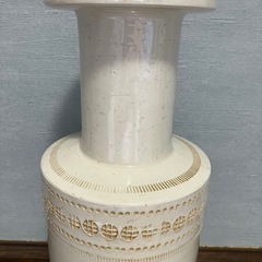 【希少】Flavia Bitossi／フラビア／ヴィンテージ／ホワイト／高さ42.5cm・大型オブジェ／の画像
