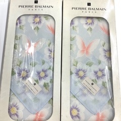 PIERRE　BALMAIN　ハンカチ　綿100％　2枚セットの画像