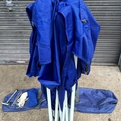 KANTAN TARP NEWTEC タープテント タープ 2.4m×2.4m の画像