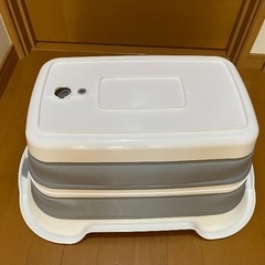 ◯折り畳みベビーバス。ワンコで使用◯の画像