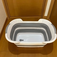 ◯折り畳みベビーバス。ワンコで使用◯の画像