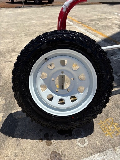 ジムニー　YOKOHAMA　ジオランダー　M T 　4本　ホイールセット　 175 80 R16