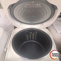 ✨象印　中古　NL-DB10　マイコン炊飯ジャー　炊飯器　2023年製 ホワイト しゃもじ・説明書付✨うるま市田場✨の画像