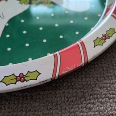 クリスマス　トレイ　アヒル　ダック　デコレーションの画像
