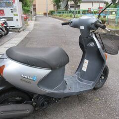 レッツ4　シルバー　スズキ　FI　エンジンオイル･バッテリー新品　4スト　原付バイク　CA45Aの画像
