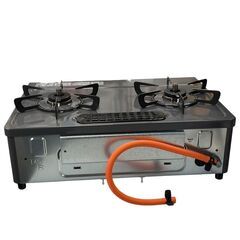 リンナイ ガスコンロ【LPガス用】ET34NJH6-G 22年製 中古の画像