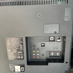 【引取決定済み】　　三菱電機 37V型 液晶 テレビ LCD-37BHR300 フルハイビジョン ブルーレイレコーダー内蔵の画像