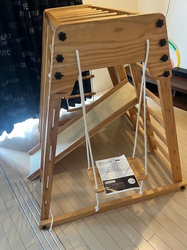 木製ジャングルジム