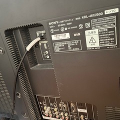 46インチテレビの画像