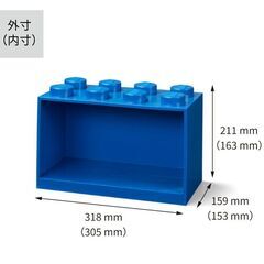 【美品】レゴ ブリックシェルフ 4点セットの画像