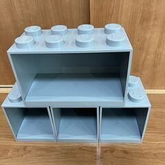 【美品】レゴ ブリックシェルフ 4点セットの画像