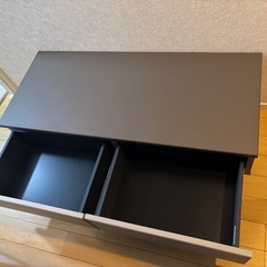 センターテーブル　105幅 グレー　ニトリの画像
