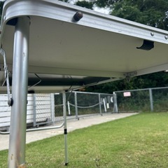 アウトドア　BBQ 折りたたみテーブルの画像