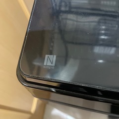 洗濯機とラック　の画像