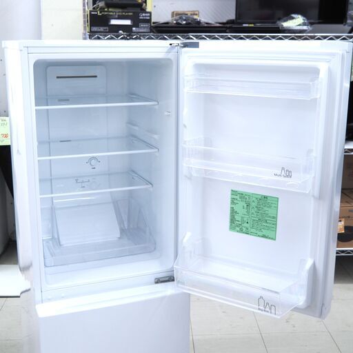 冷蔵庫　156L　2ドア　ヤマダ　YRZ-F15G1　リユース品　価格　24,800円