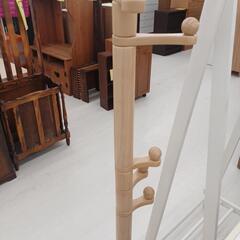 【ドリーム尾浜店】アウトレット/ポールハンガー　PS-8732　※キズあり　高さ（H)177×幅（W)39×奥行(D)39cmの画像