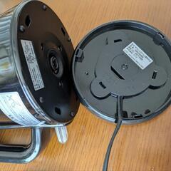 ニトリ　Wウォールステンレス電気ケトルの画像