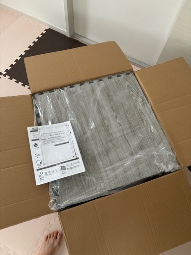 ジョイントマット　59cm  6畳用　32枚　未使用 タンスのゲン ジョイントマット 大判 6畳 59cm 32枚 厚手 サイドパーツ 