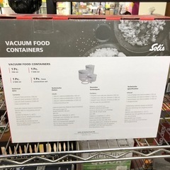 《尼崎市/リサイクルショップドリーム次屋店》SOLIS 真空パック器用キャニスター　☆尼崎市若王寺☆の画像