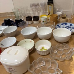 【無料】昭和レトロ食器　ワイングラス等の画像