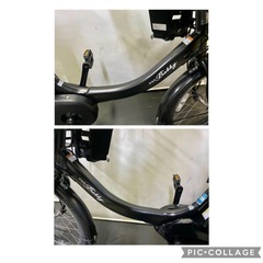 1年保証 送料無料　ヤマハ　パスバビーアン　20インチ　黒色　電動アシスト自転車　g815の画像