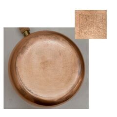 タグ付き未使用・長期保管品 純銅製 ミルクパン 小 ミニ 700ml 木柄　底径 11cm COPPER 5000 ☆ PayPay(ペイペイ)決済可能 ☆ 札幌市 豊平区 平岸 平岸店の画像
