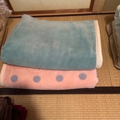 ファイバー　毛布　ブランケットの画像