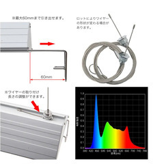 アクロ TRIANGLE LED GROW 300 1000lm 30cm アクアリウムライト中古とアクロ オリジナルLED TRIANGLEproRECTANGLE用ライトスタンド 30cm水槽用の2点セットの画像