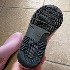 女児 ブーツ 21cm 使用頻度少ないの画像
