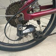 20インチ　7速　自転車の画像