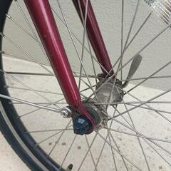 20インチ　7速　自転車の画像