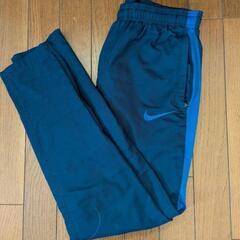 NIKE（ナイキ）ネイビー サイドストライプDri-FITジャージパンツ　Sサイズの画像