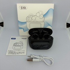 新品　ワイヤレスイヤホン　ディスプレイ付き　最新bluetooth5.4 Hi-Fi 通話可　耳が痛くない 音漏れ抑制 の画像