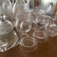 ドライフラワー　ガラスボトル 大量の画像