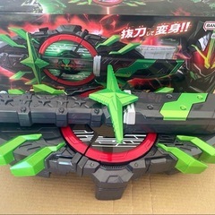 仮面ライダー　タイクーン　DXブジンソードバックルの画像