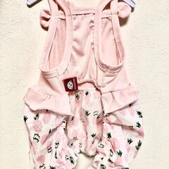 犬服Mサイズ(ピンク)新品同様の画像