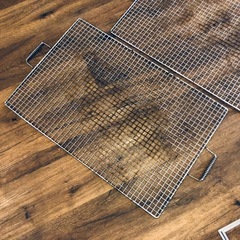 バーベキュー用金網3枚セットの画像
