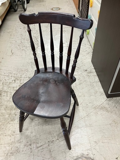 I2508-372 松本民芸家具 アンティーク調 SP型スピンドルチェア あの松本民芸がお買い得価格！！ ご予約はお早目に！！ 中古