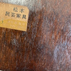 I2508-370 松本民芸家具 アンティーク調 SP型スピンドルチェア あの松本民芸がお買い得価格！！ ご予約はお早目に！！ 中古の画像