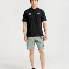 MOVESPORT DESCENTE 半袖ポロシャツ Lサイズの画像