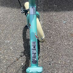 店頭引き渡し 中古 16インチ 折りたたみ自転車 bonne journeelの画像