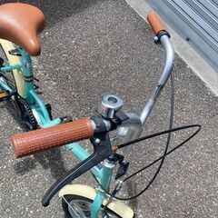 店頭引き渡し 中古 16インチ 折りたたみ自転車 bonne journeelの画像