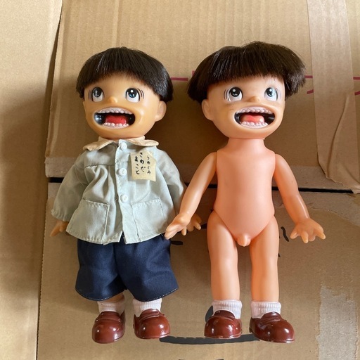 当時物 セキグチ モンチッチ 全長13cm パチンコ タグ付き 人形