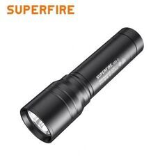 超高輝度 210ルーメン！SUPERFIRE S33-C LEDライト 長距離照射160m懐中電灯 アウトドア・防災の画像